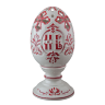 Сувенир "Яйцо пасхальное" резное с крестами (бел., роспись краской)