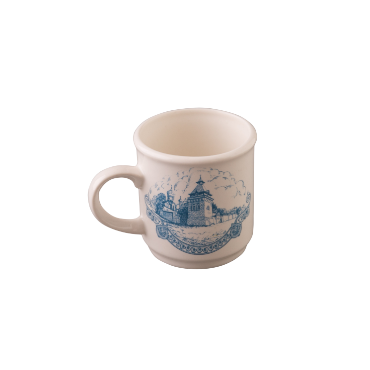 Чашка малая (бел., вид синий, Пюхтицкий Успенский монастырь)