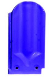 Черепица коньковая фарфоровая (синяя)