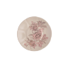 Кружка "Волна" c блюдцем (бел., розовый василёк)
