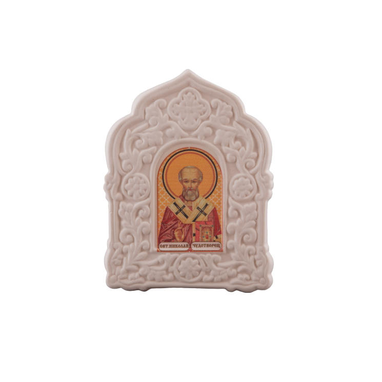 Киот Ажурный подвесной (бел., икона, Святой Николай Чудотворец)