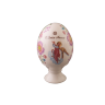 Яйцо пасхальное  большое "Новое" монолитное (бел., Луговая, С днём Ангела)