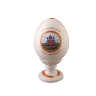 Яйцо пасхальное  большое "Новое" (бел., вид цветной, орнамент, крест, Донской монастырь)