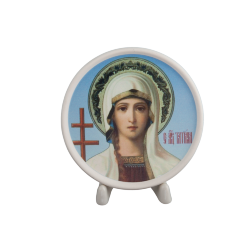 Медальон 10 см (бисквит, икона, Св. Мч. Татиана)