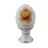 Яйцо пасхальное малое монолитное(1) (бел., Луговая, отводка золотом)