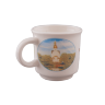 Чашка малая (бел., вид цветной, Храм св. апп. Петра и Павла г.Сестрорецк)
