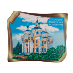 Свиток малый (бисквит, картина, Успенский Вышенский монастырь)